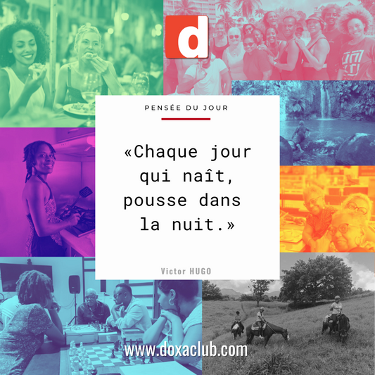 Chaque jour qui naît, pousse dans la nuit