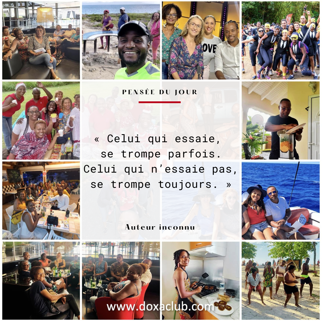 Essaie, même si tu te trompes